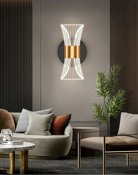 Luminaire Suspension design minimaliste en acrylique – Référence : Maelis4923-ILLUMEEN.COM