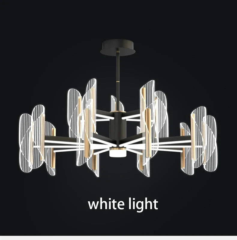 Luminaire Suspension design minimaliste en acrylique – Référence : Maelis4923-ILLUMEEN.COM