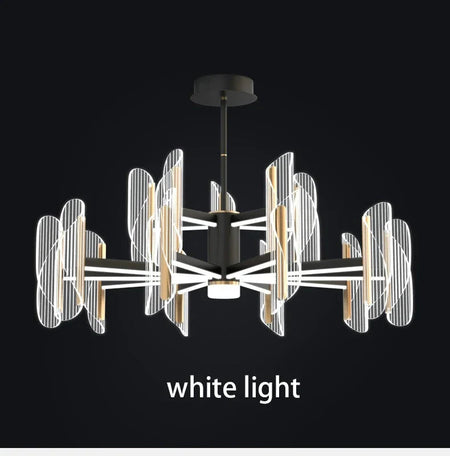 Luminaire Suspension design minimaliste en acrylique – Référence : Maelis4923-ILLUMEEN.COM