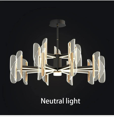 Luminaire Suspension design minimaliste en acrylique – Référence : Maelis4923-ILLUMEEN.COM