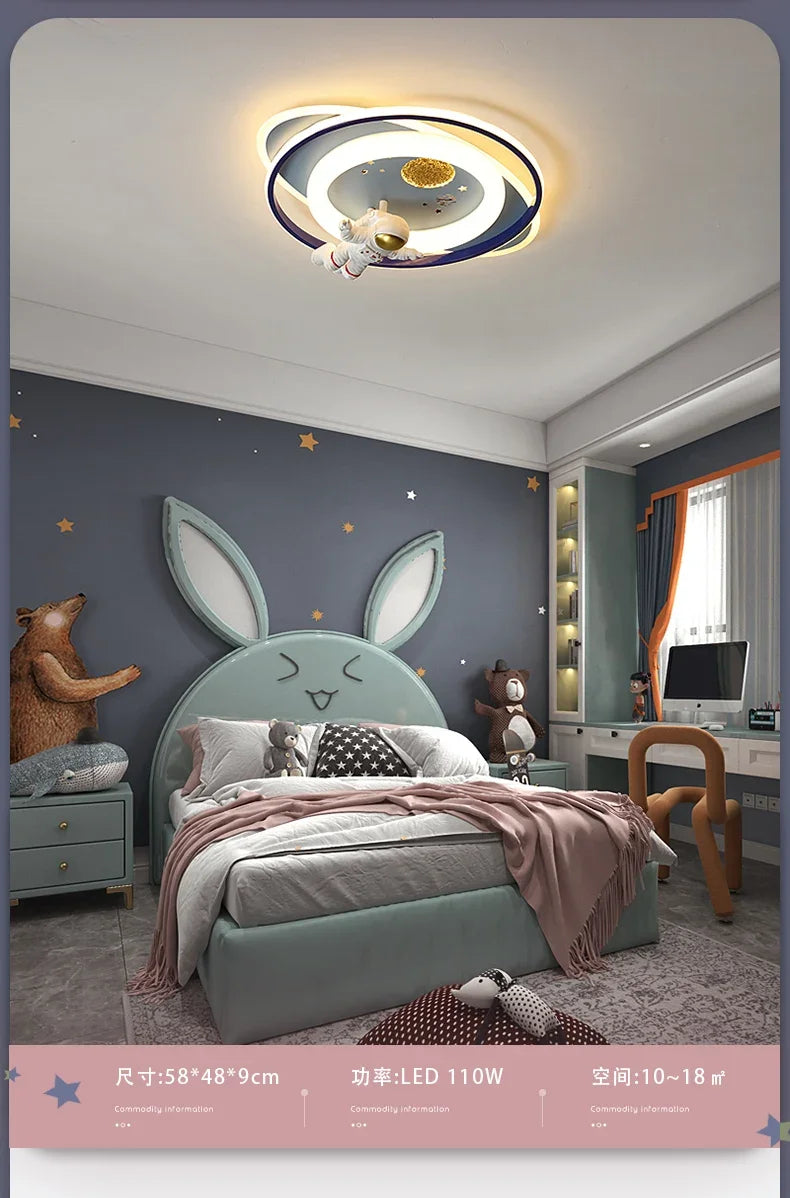 Luminaire Enfant design astronaute – Référence: Lyren7530-ILLUMEEN.COM