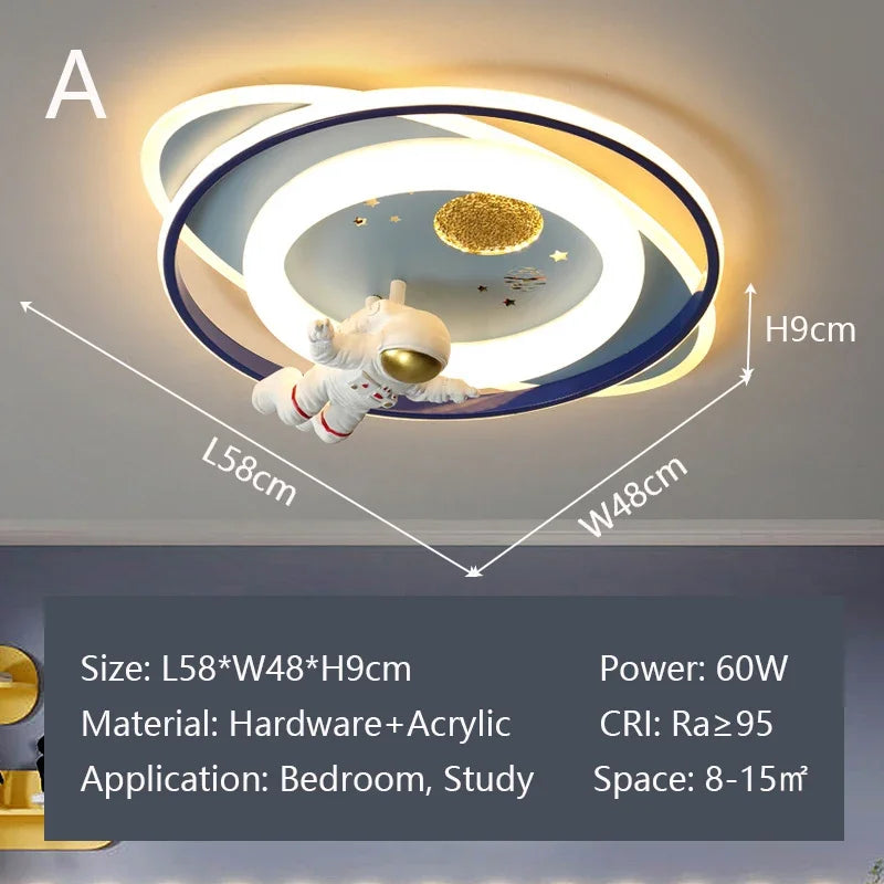 Luminaire Enfant design astronaute – Référence: Lyren7530-ILLUMEEN.COM