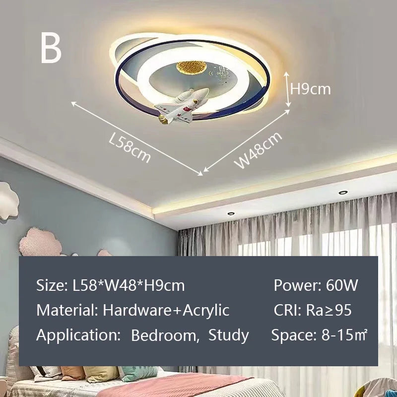 Luminaire Enfant design astronaute – Référence: Lyren7530-ILLUMEEN.COM