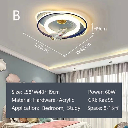 Luminaire Enfant design astronaute – Référence: Lyren7530-ILLUMEEN.COM