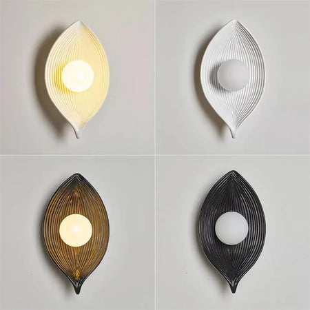 Luminaire Applique Murale Feuille Zen – Référence: Iris1045-ILLUMEEN.COM