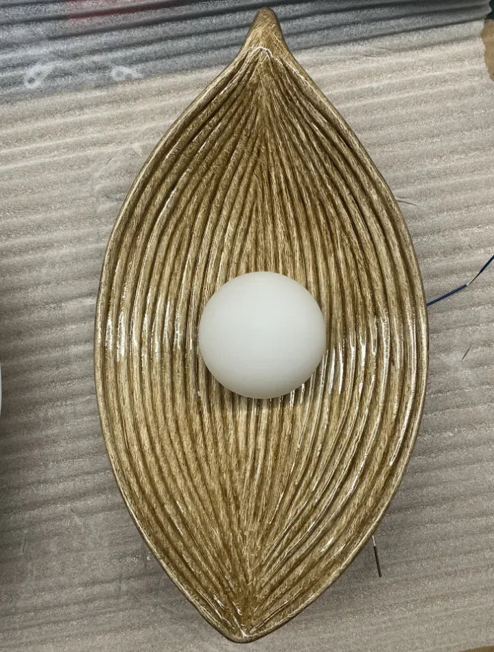 Luminaire Applique Murale Feuille Zen – Référence: Iris1045-ILLUMEEN.COM