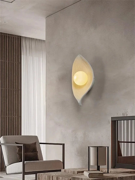 Luminaire Applique Murale Feuille Zen – Référence: Iris1045-ILLUMEEN.COM