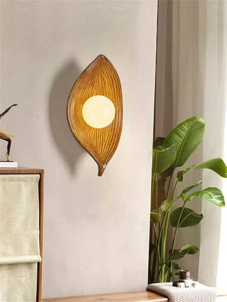 Luminaire Applique Murale Feuille Zen – Référence: Iris1045-ILLUMEEN.COM