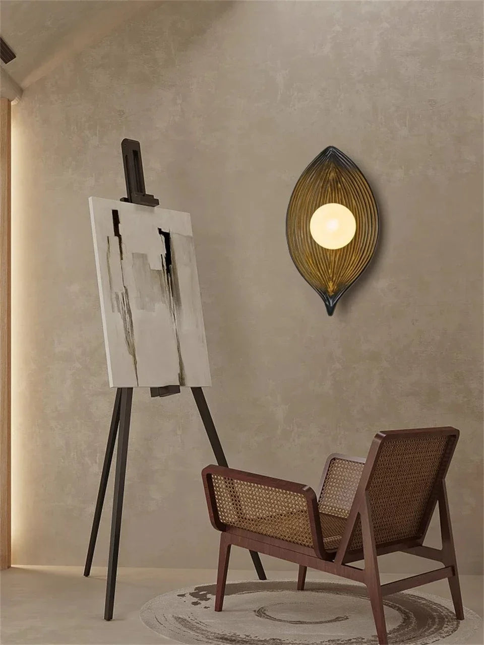 Luminaire Applique Murale Feuille Zen – Référence: Iris1045-ILLUMEEN.COM