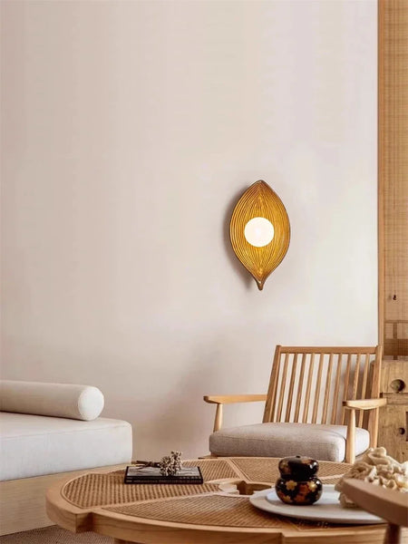 Luminaire Applique Murale Feuille Zen – Référence: Iris1045-ILLUMEEN.COM