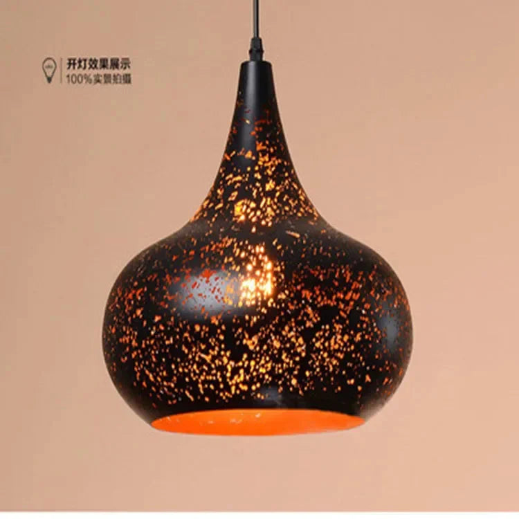 Luminaire Suspension finition rouillée élégante – Référence : Maren5623-ILLUMEEN.COM