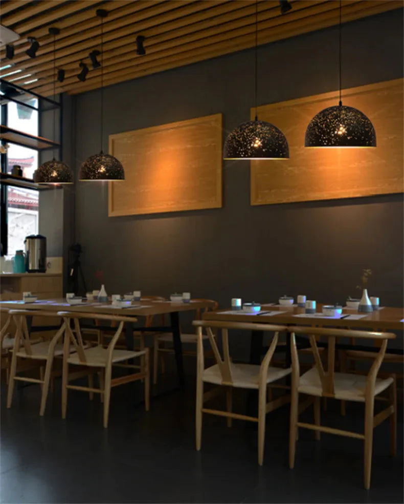 Luminaire Suspension finition rouillée élégante – Référence : Maren5623-ILLUMEEN.COM