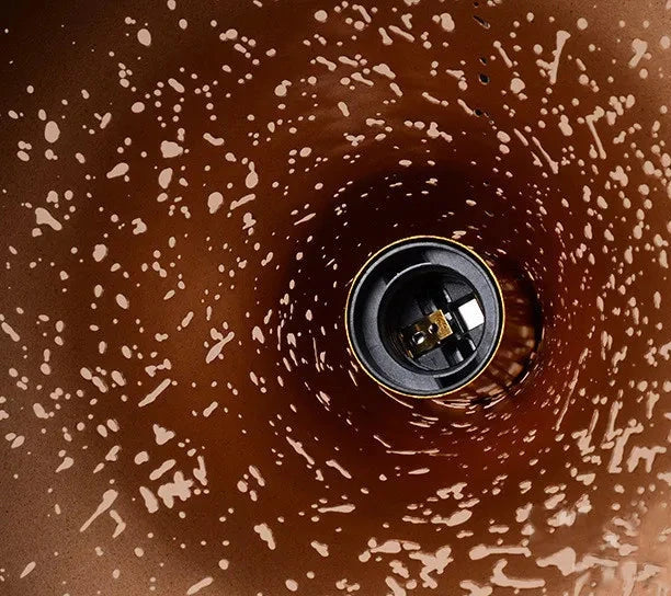 Luminaire Suspension finition rouillée élégante – Référence : Maren5623-ILLUMEEN.COM