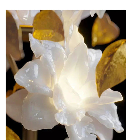 Luminaire Lustre fleurs volantes en cristal – Référence : Aelion3847-ILLUMEEN.COM