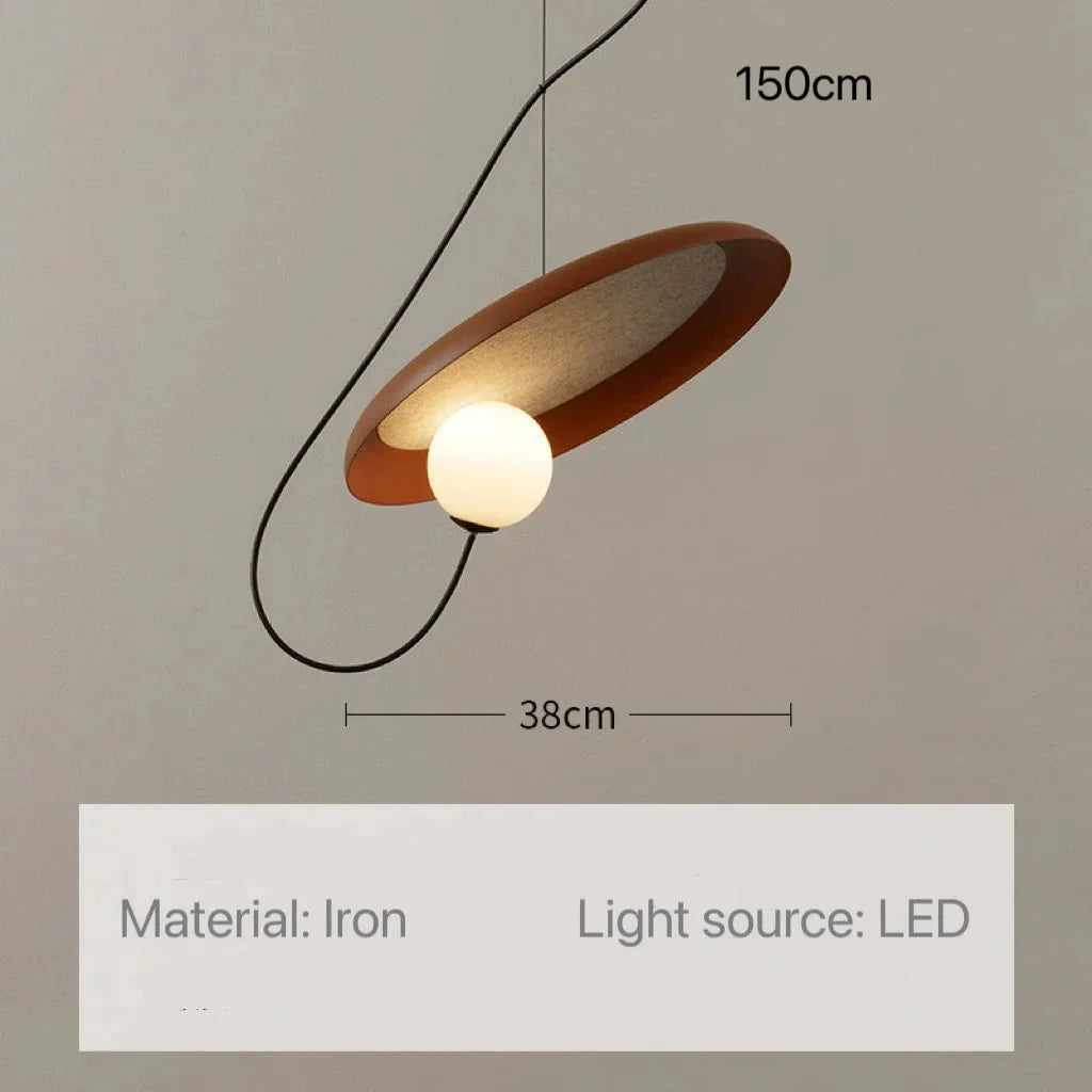 Luminaire Suspension verre magnétique – Référence : Orlan5723-ILLUMEEN.COM