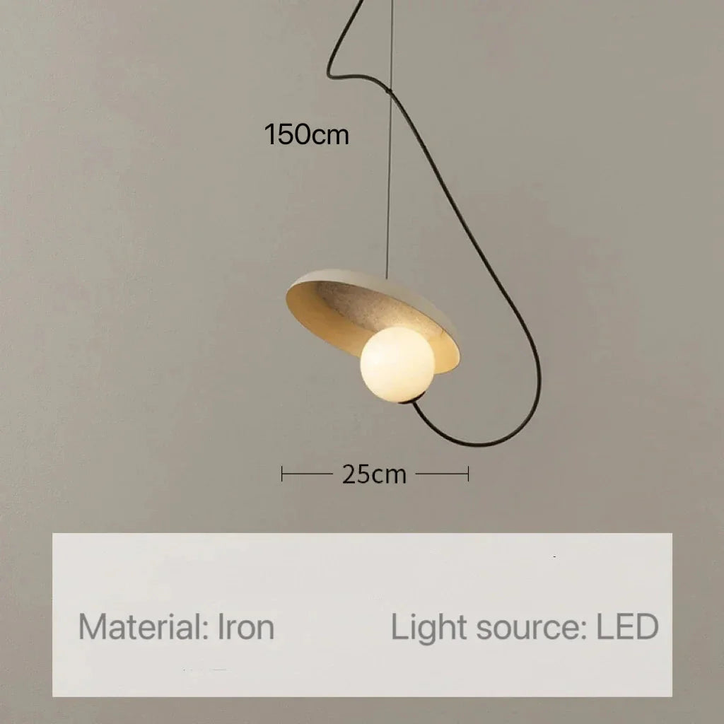 Luminaire Suspension verre magnétique – Référence : Orlan5723-ILLUMEEN.COM