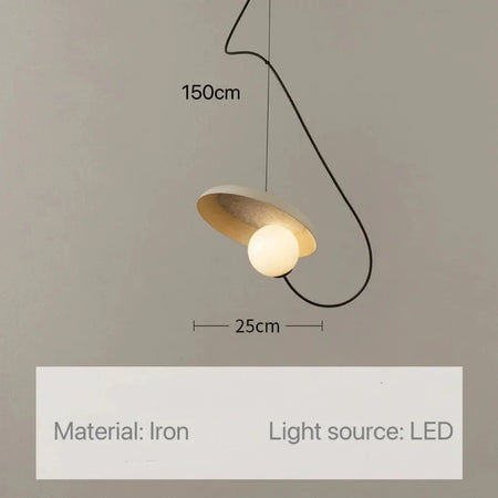 Luminaire Suspension verre magnétique – Référence : Orlan5723-ILLUMEEN.COM