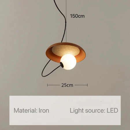 Luminaire Suspension verre magnétique – Référence : Orlan5723-ILLUMEEN.COM