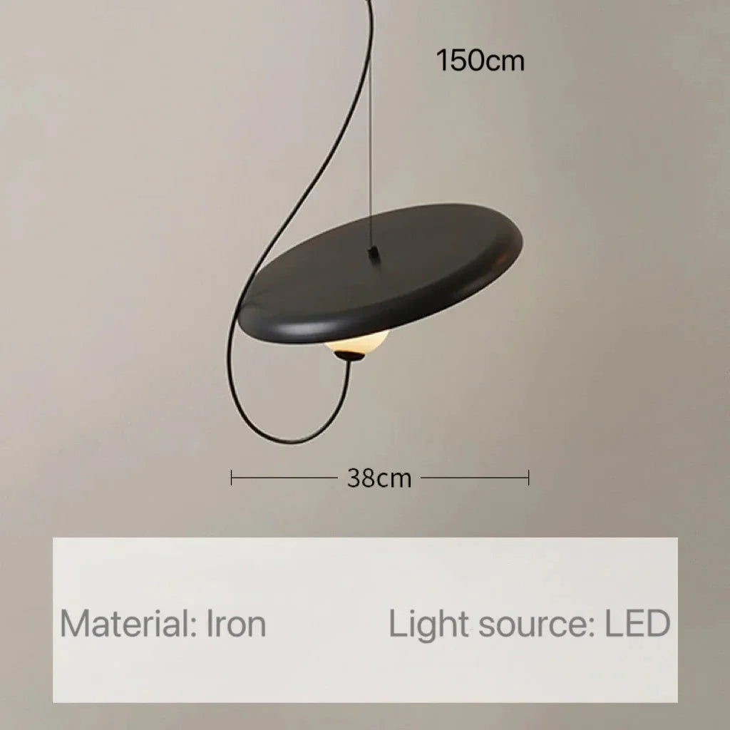 Luminaire Suspension verre magnétique – Référence : Orlan5723-ILLUMEEN.COM
