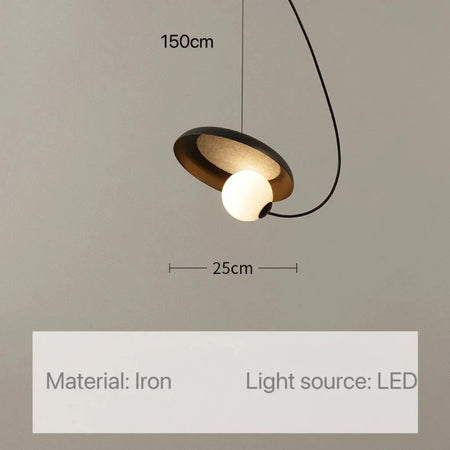 Luminaire Suspension verre magnétique – Référence : Orlan5723-ILLUMEEN.COM