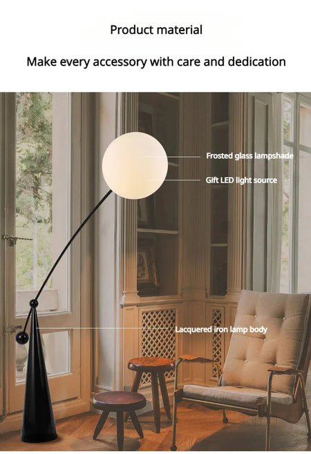Luminaire Lampadaire design épuré – Référence : Elian3746-ILLUMEEN.COM