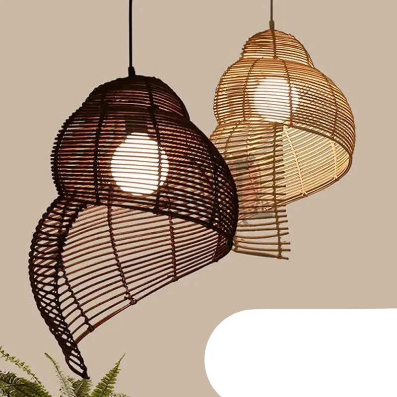 Luminaire Abat-Jour design escargot de mer – Référence : Alba-ILLUMEEN.COM
