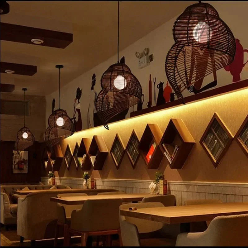 Luminaire Abat-Jour design escargot de mer – Référence : Alba-ILLUMEEN.COM