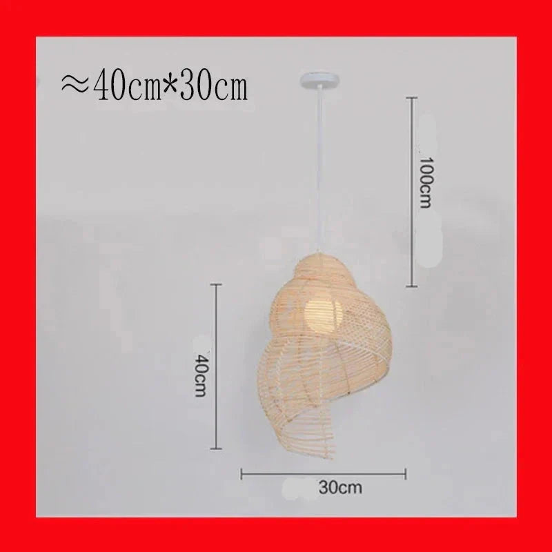 Luminaire Abat-Jour design escargot de mer – Référence : Alba-ILLUMEEN.COM