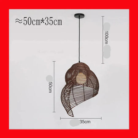 Luminaire Abat-Jour design escargot de mer – Référence : Alba-ILLUMEEN.COM