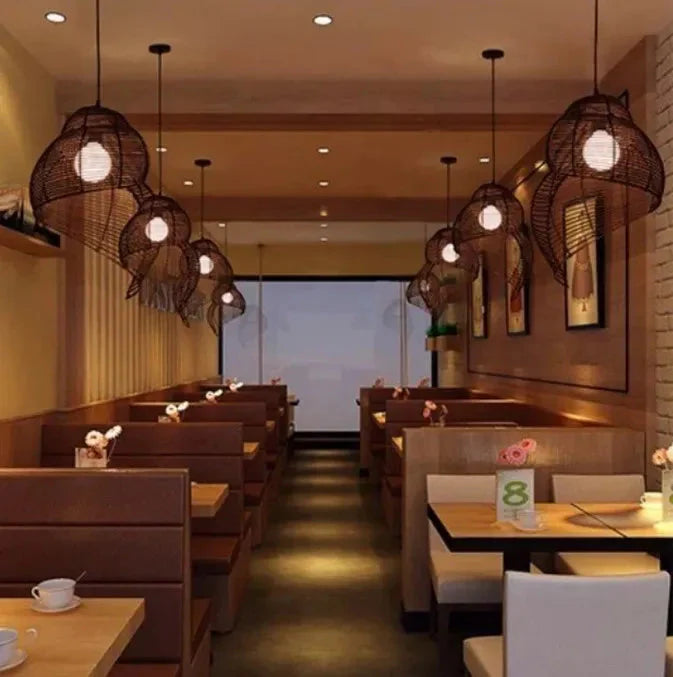 Luminaire Abat-Jour design escargot de mer – Référence : Alba-ILLUMEEN.COM