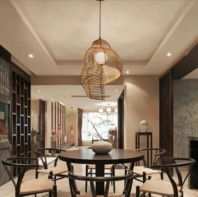 Luminaire Abat-Jour design escargot de mer – Référence : Alba-ILLUMEEN.COM