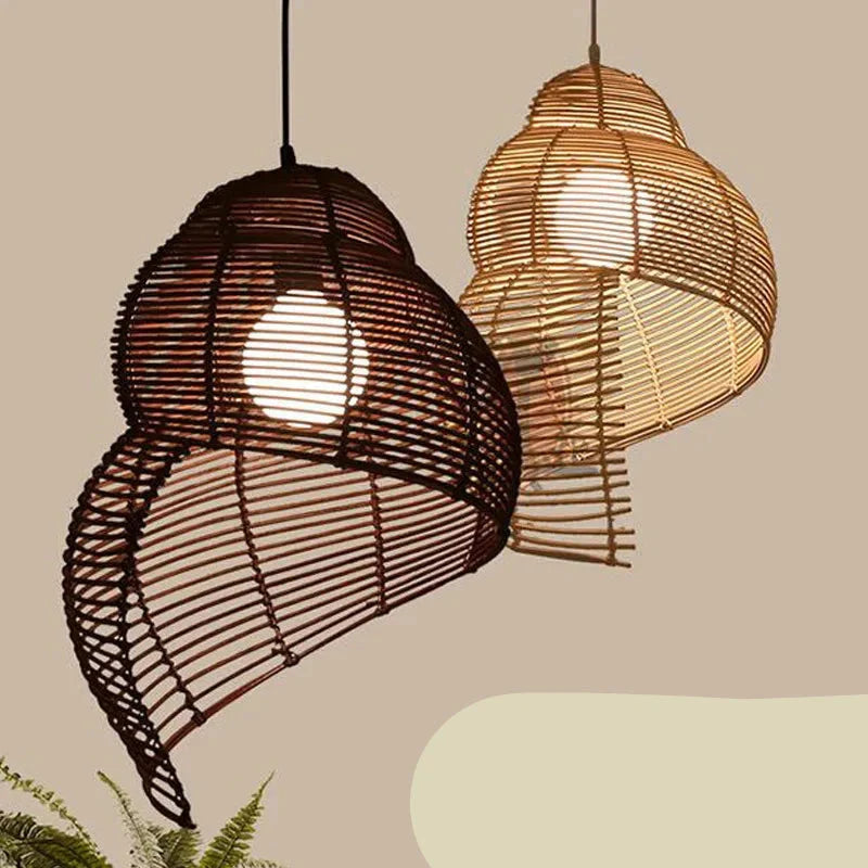 Luminaire Abat-Jour design escargot de mer – Référence : Alba-ILLUMEEN.COM