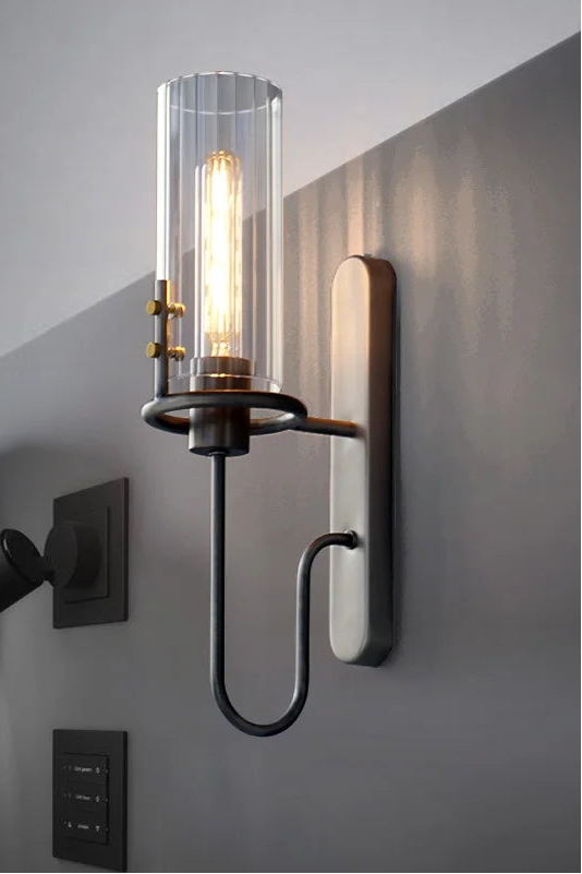 Luminaire Applique Murale verre noir – Référence: Néo2049-ILLUMEEN.COM