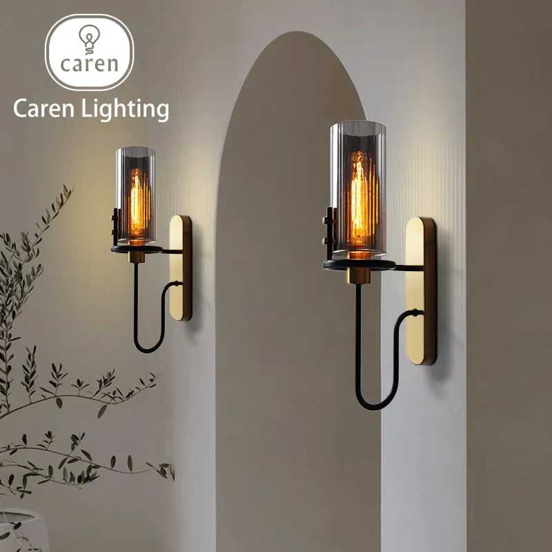 Luminaire Applique Murale verre noir – Référence: Néo2049-ILLUMEEN.COM