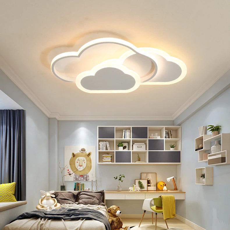 Luminaire Enfant Nuage Rose – Référence: Aster9142-ILLUMEEN.COM