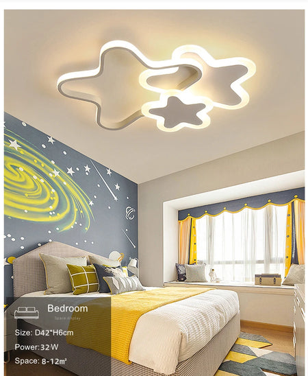 Luminaire Enfant Nuage Rose – Référence: Aster9142-ILLUMEEN.COM