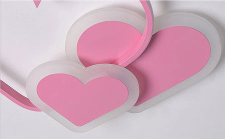 Luminaire Enfant Nuage Rose – Référence: Aster9142-ILLUMEEN.COM