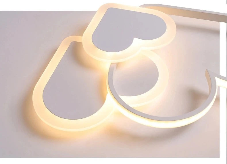 Luminaire Enfant Nuage Rose – Référence: Aster9142-ILLUMEEN.COM