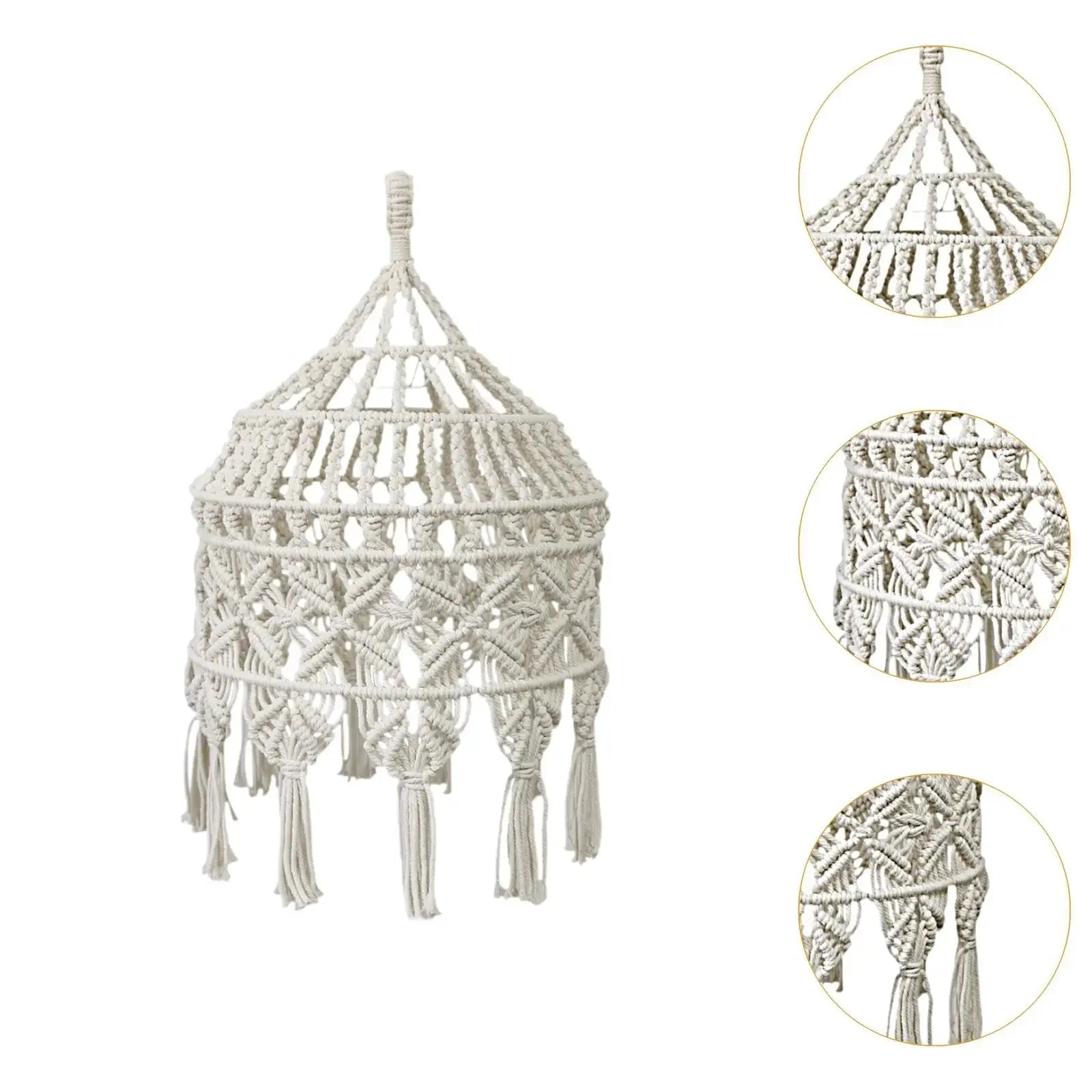 Luminaire Abat-Jour texture naturelle – Référence : Émilien-ILLUMEEN.COM