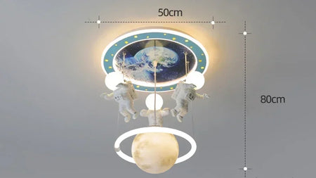Luminaire Enfant Forme Astronaute – Référence: Quorin4937-ILLUMEEN.COM