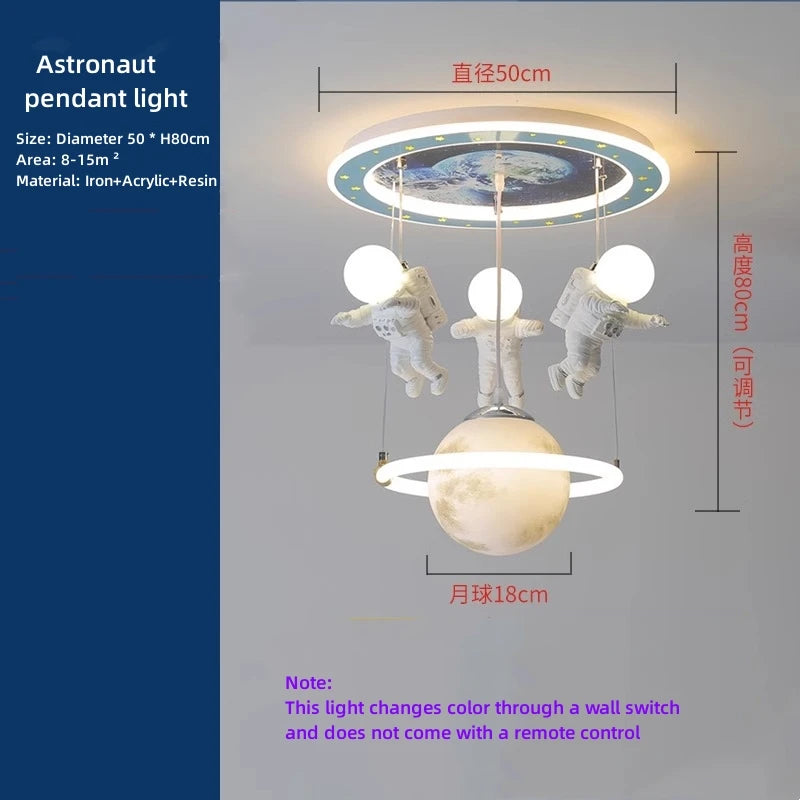 Luminaire Enfant Forme Astronaute – Référence: Quorin4937-ILLUMEEN.COM