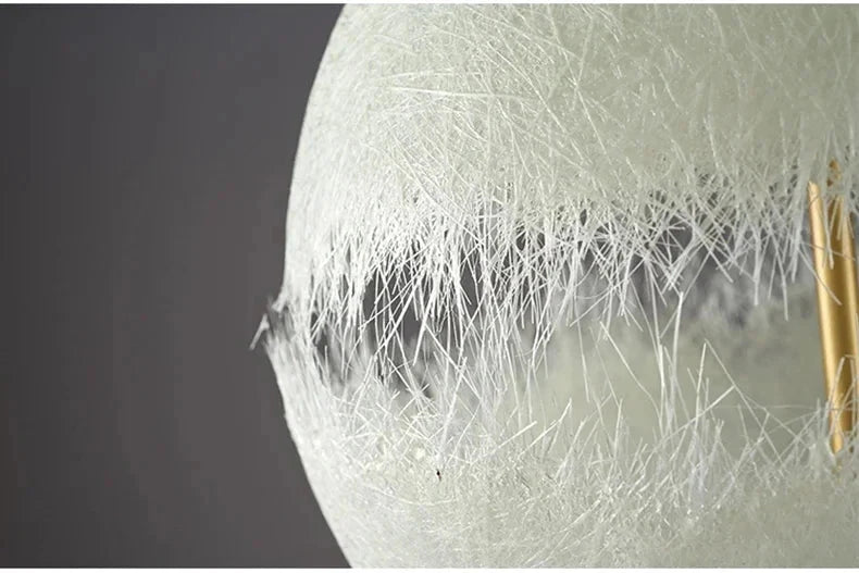 Luminaire Suspension forme organique argentée – Référence : Mariselle4823-ILLUMEEN.COM