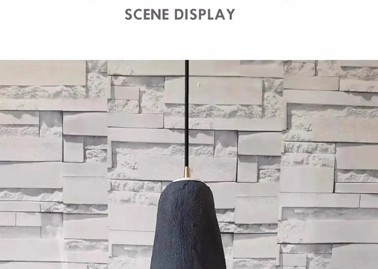 Luminaire Suspension design contemporain noir – Référence : Marisol4729-ILLUMEEN.COM