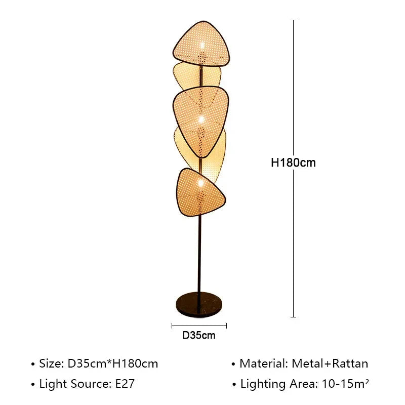 Luminaire Lampadaire design nordique – Référence : Isolde5273-ILLUMEEN.COM