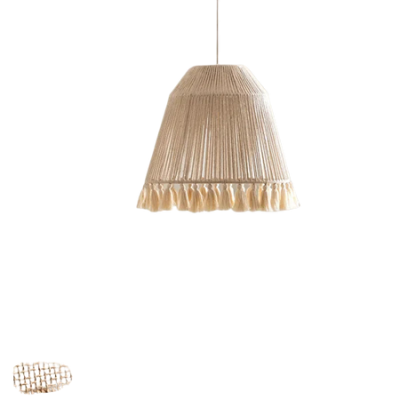 Luminaire Abat-Jour texture naturelle – Référence : Thalys-ILLUMEEN.COM