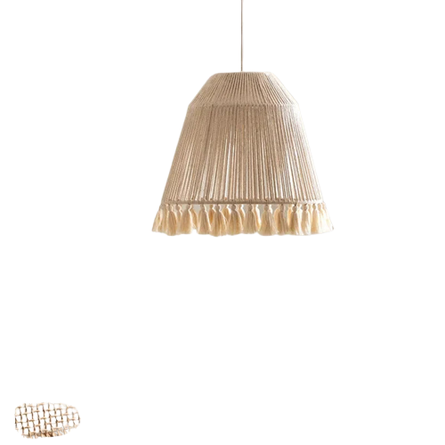 Luminaire Abat-Jour texture naturelle – Référence : Thalys-ILLUMEEN.COM