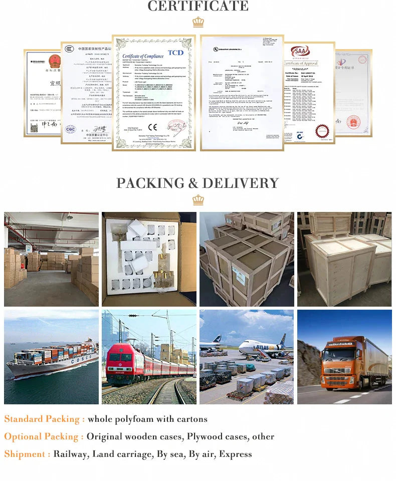 Luminaire Lustre design contemporain en cristal – Référence : Sélène3741-ILLUMEEN.COM