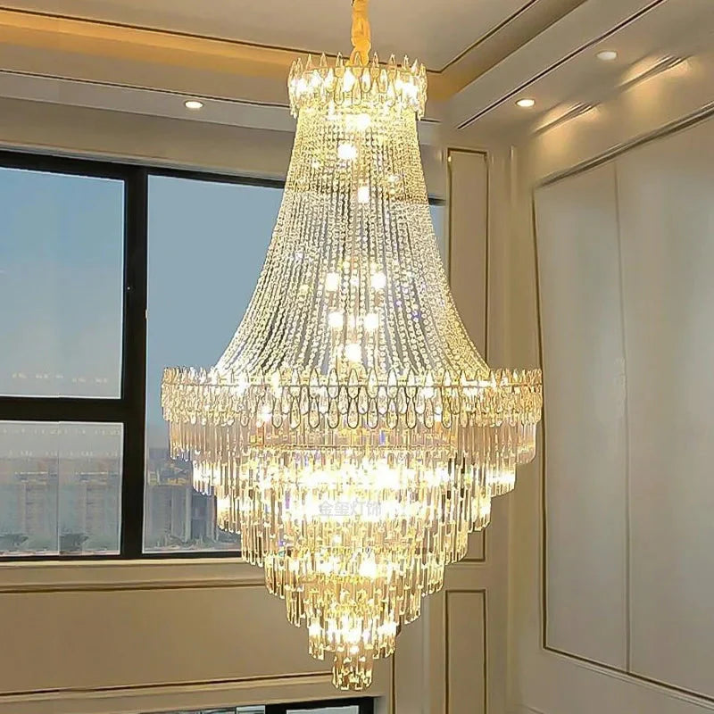 Luminaire Lustre élégance en cristal nordique – Référence : Elowen7423-ILLUMEEN.COM