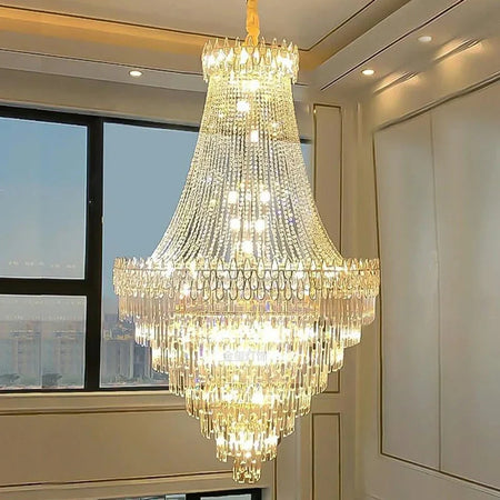 Luminaire Lustre élégance en cristal nordique – Référence : Elowen7423-ILLUMEEN.COM