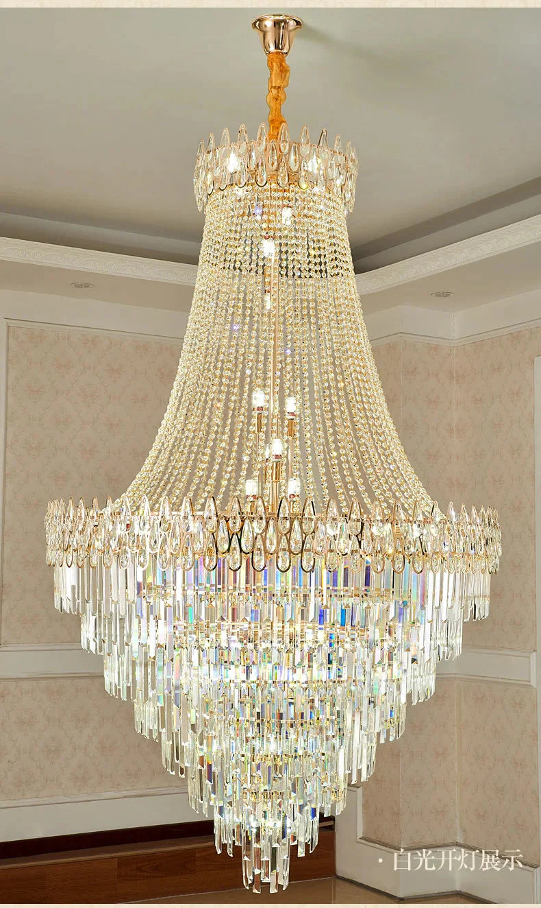 Luminaire Lustre élégance en cristal nordique – Référence : Elowen7423-ILLUMEEN.COM